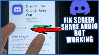 How to Fix Screen Share Audio not working on discord