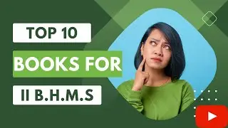 Top 10 books for II B.H.M.S | pathology | FMT | organon | HMM
