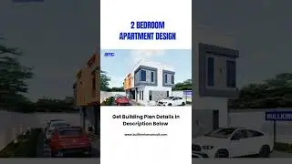 2 Bedroom Apartment Design. #housedesign #apartment #nigeriahomes #naijaproperties #architecture