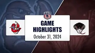 Rock Lobsters vs. Moccasins | 10.31.24 Highlights | FPHL