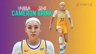 Cameron Brink Face Creation NBA 2K24