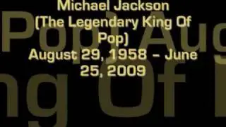 Michael Jackson - Man In The Mirror (R.I.P)