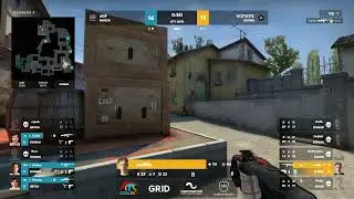 maNkz - 1vs4 clutch to set ECSTATIC on match point top moments game | (CS:GO)