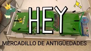 #56,💎🚓 MERCADILLO DE ANTIGÜEDADES EN EL RASTRO DE VALENCIA (ESPAÑA)