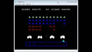 Ti99/4A invaders, sprites, border, sound