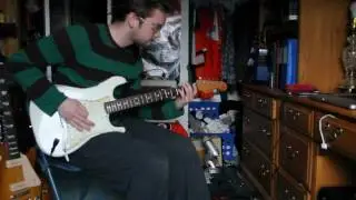 Vox AC4TV Cranked with Fender Stratocaster