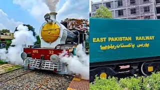 Steam Engine Train | Pakistan Steam Locomotives in India | Exploring Howrah Rail Museum