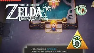 The Legend of Zelda: Link's Awakening Nintendo Switch -Angler Key + Doungeon Color (Part 6) [HD]