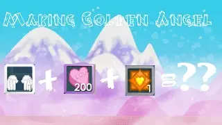 Growtopia-Making Golden Angel wings.