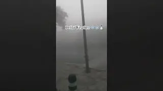 Dilli ka fog❄️