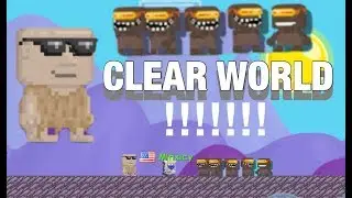 GROWTOPIA | HOW TO CLEAR YOUR WORLD FASTER AND EASIER