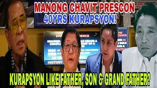 Hala ito na!  Manong chavit bisnisto 40yrs kurapsyon marcos?