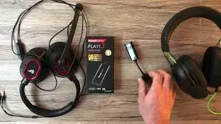 Sound Blaster PLAY 3 - Ratkaisu mikrofonin huonoon &auml;&auml;nenlaatuun!