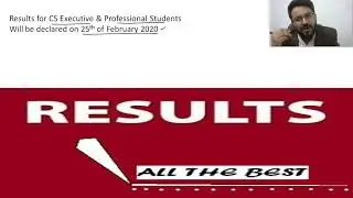CS Results December 2019 | Executive, Professional | CS Divay Miglani wishes you all the best!
