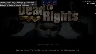 Testando o Dead to rights no netherSX2 v2.0 (S20 FE 5G) | Snapdragon 865