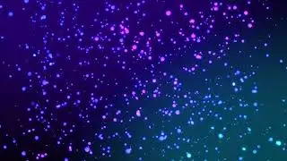 Relaxing glowing particles floating up / 4K background free download