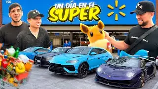 VAMOS DE COMPRAS AL SUPER EN EL SVJ CON MANUEL RIVERA Y JUANITO || ALFREDO VALENZUELA