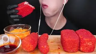 ASMR COMENDO FRANGO FRITO SONS DE COMIDA RELAXANTE