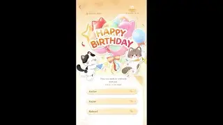 [Love and Deepspace] Birthday Greetings (Simplified Chinese dub)