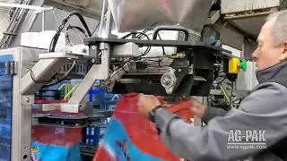 Ag Pak Bulk Pak Semi Automatic Bulk Bagger - Paper and Mesh 25-50lb Bags, or Cartons