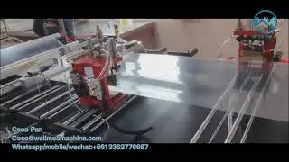 Flower Bag Making Machine Small Sleeves for Transparent Opp PP PE Side Sealing Irregular Bag Maker