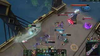 LOL ARAM Heimerdinger A with ⁦0DEATHSs⁩ earned an S on Bard, ⁦L&eacute;tThemCook⁩ earned an S+ on