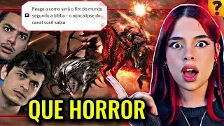 React Cah | COMO SERÁ O FIM DO MUNDO SEGUNDO A BÍBLIA - O Apocalipse