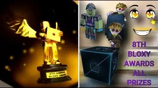 Roblox | How to Get all the 8TH ANNUAL BLOXY AWARDS PRIZES in the 8th Bloxy Awards Game