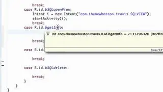 Android Application Development   121   Setting up more SQLite methods