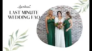 Last Minute Wedding FAQ