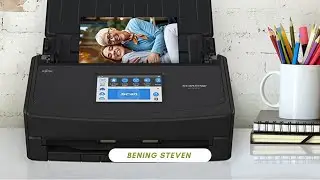 ScanSnap iX1600 Wireless or USB High-Speed Cloud Enabled Document, Photo & Receipt Scanner - Black