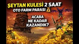 Şeytan Kulesi 2 Saat Oto Farm! Acaba Ne Kadar Yang Kazandık? 😱Metin2tr Ruby Lucifer