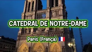 Belíssima Catedral de Notre-Dame de Paris 🇫🇷 - 10/01/2026.