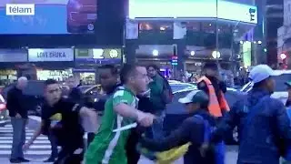 Graves incidentes entre hinchas de Boca y Deportivo Cali