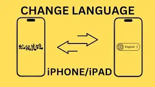 HOW TO CHANGE LANGUAGE IN iPHONE / iPAD ?