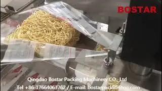 Box Motion Bottom Film Feeding Pillow Packing Machine for Instant Noodles