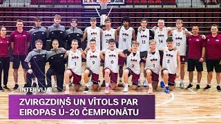 Zvirgzdiņ&scaron;: &ldquo;U-20 čempionāts ir labs placdarms Eiropas un ASV basketbola tirgum&rdquo; | Sporta Studija