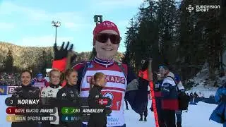 Biathlon World Cup 25 26, Race 29, Relay Women, Ruhpolding, Germany