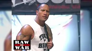 The Rock & Shane McMahon Segment (Ambushed By Rhyno) - RAW IS WAR