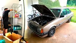 ARRUMANDO A GARAGEM + REVISÃO NO CHEVETTE