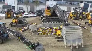 Volvo Construction Equipment Display Bauma 2016 - Part 3 - Messe M&uuml;nchen Germany