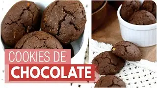 COOKIES DE CHOCOLATE COM CASTANHAS - FÁCIL E RÁPIDO | Mamãe Vida Saudável #355