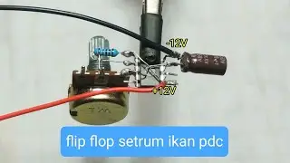 flip flop ic ne555 untuk setrum ikan pdc