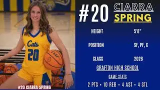 #20 Ciarra Spring Highlights vs Hurricane 1-9-2026