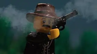Lego Western Revolver Shot and Spin