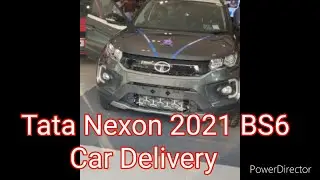 Tata Nexon XZ plus 2021 Dual Tone BS6 Car Delivery