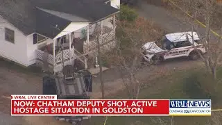 Deputy shot during hostage situation in Chatham County