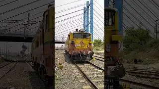 beautiful engine run 💞#rail #train #railwayengine #shorts