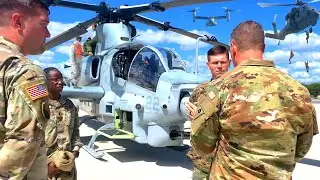 Experience the FIREPOWER of the Helicopter HMLA 167!