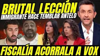 BRUTAL LECCI&Oacute;N DE INMIGRANTE A DIPUTADO DE VOX EN  DIRECTO 